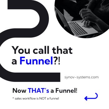 Sales workflow is NOT a funnel...